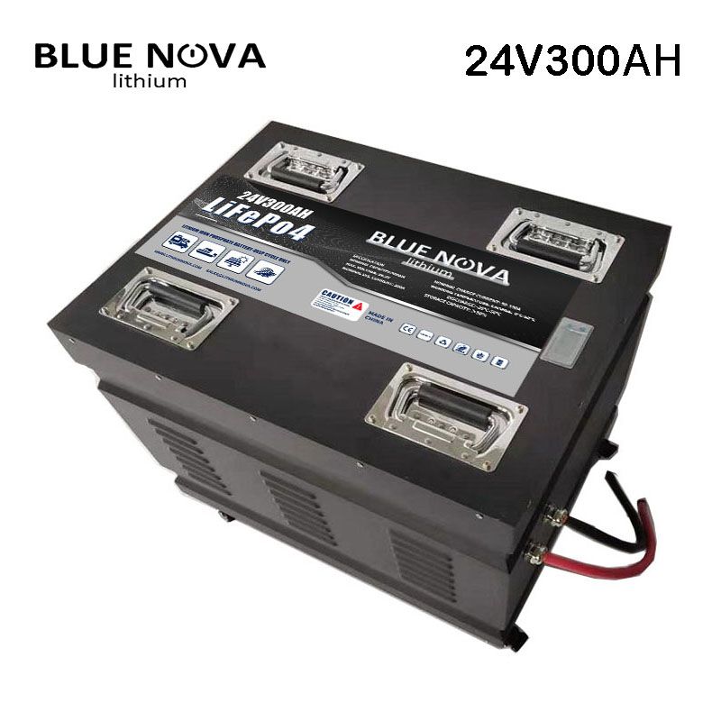 BlueNova lithium 24V300ah lifepo4 solar battery backup your off-grid life with 10 year warranty