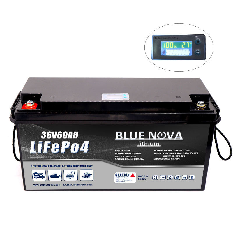 BlueNova Lithium 36v60ah Trolling Battery help your Fishing further