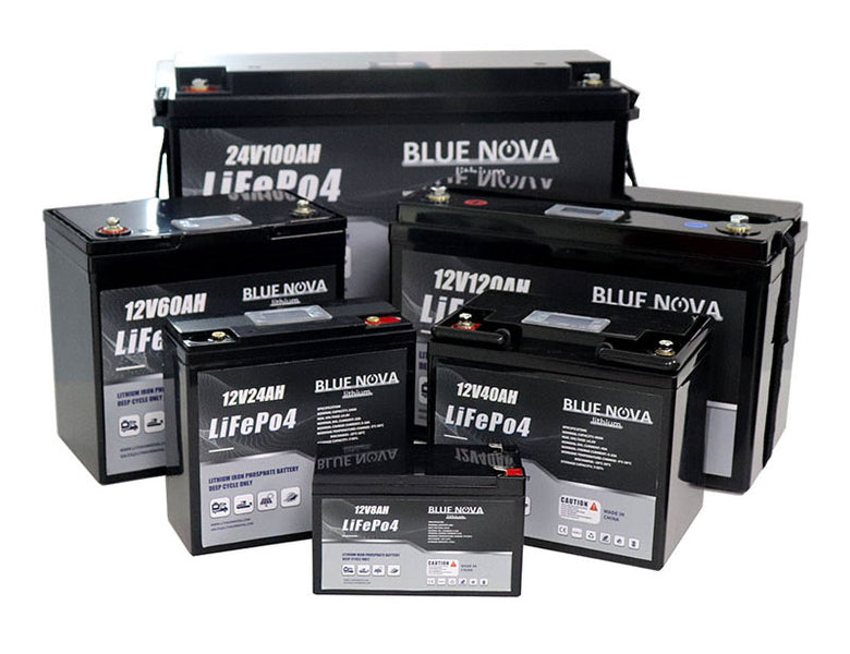 Best Trolling Lithium Batteries｜LCD+Charger ｜BlueNova Lithium
