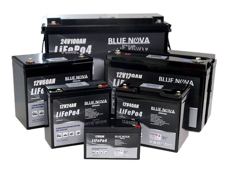 Premium bluenova lithium trolling battery power your fishing longer