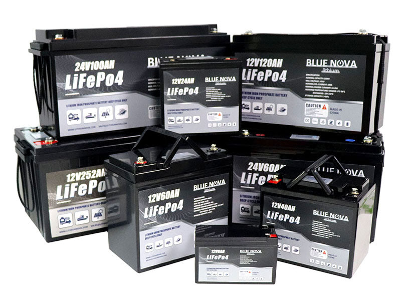 shopping bluenova lithium battery with 10 year warranty